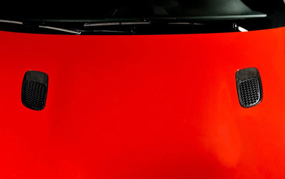 AutoTecknic E9X M3 Carbon Fiber Hood Vent Set-Exterior-Silicon Valley Bimmer