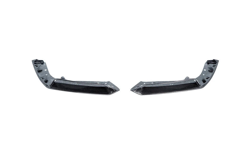 AutoTecknic F95 X5M Pre-LCI Performance Dry Carbon Front Splitter Set-Exterior-Silicon Valley Bimmer