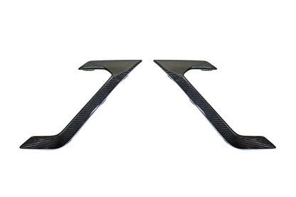 AutoTecknic F96 X6M Dry Carbon Fiber Side Vent Set-Exterior-Silicon Valley Bimmer