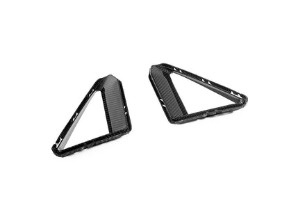 AutoTecknic Front Bumper Carbon Air Curtain Set - BMW G90/ G99 M5-Air Duct-Silicon Valley Bimmer