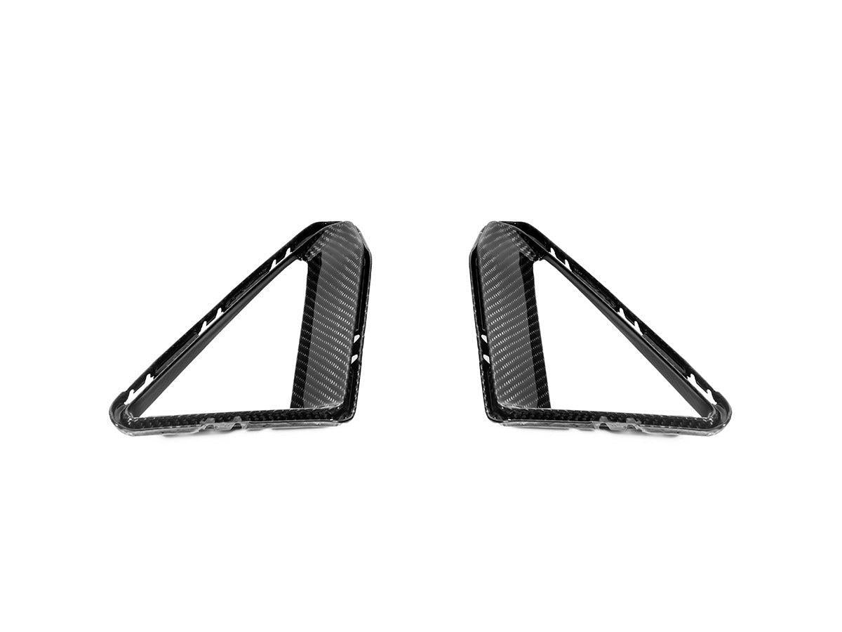 AutoTecknic Front Bumper Carbon Air Curtain Set - BMW G90/ G99 M5-Air Duct-Silicon Valley Bimmer