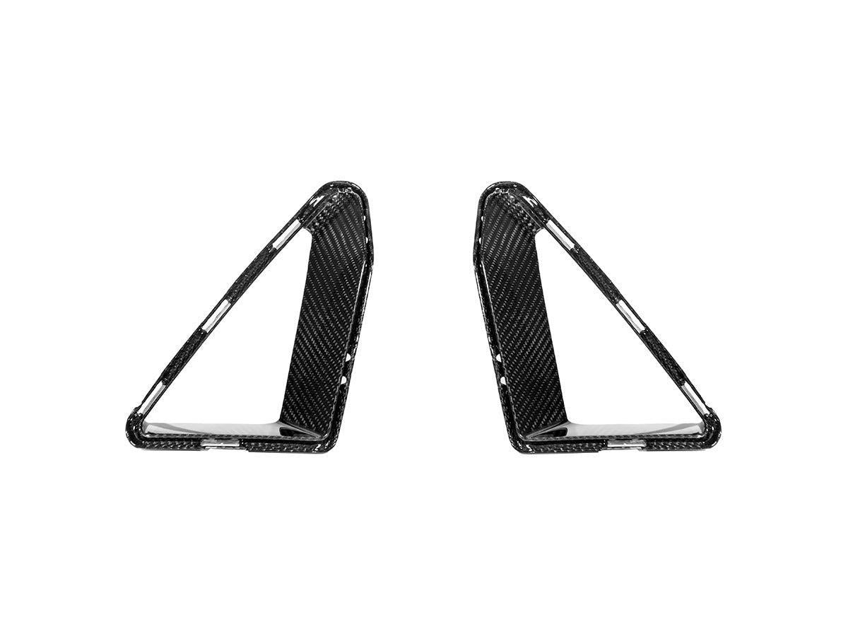 AutoTecknic Front Bumper Carbon Air Curtain Set - BMW G90/ G99 M5-Air Duct-Silicon Valley Bimmer