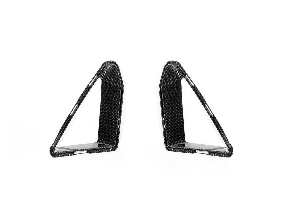 AutoTecknic Front Bumper Carbon Air Curtain Set - BMW G90/ G99 M5-Air Duct-Silicon Valley Bimmer