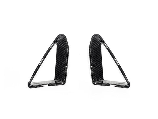AutoTecknic Front Bumper Carbon Air Curtain Set - BMW G90/ G99 M5-Air Duct-Silicon Valley Bimmer