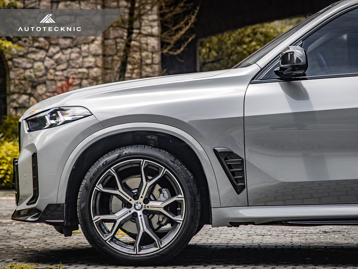AutoTecknic Full Carbon Side Vent Set - F95 X5M LCI | G05 X5 LCI-Exterior-Silicon Valley Bimmer