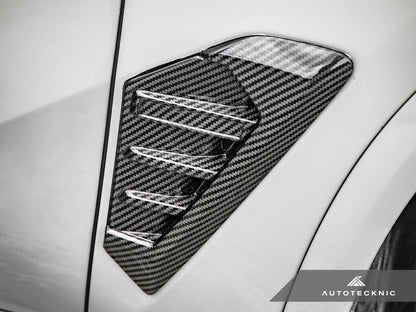 AutoTecknic Full Carbon Side Vent Set - F95 X5M LCI | G05 X5 LCI-Exterior-Silicon Valley Bimmer