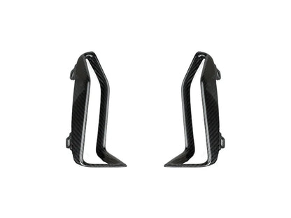 AutoTecknic G20 3-Series M-Sport Dry Carbon Front Bumper Grille Trim Set-Exterior-Silicon Valley Bimmer