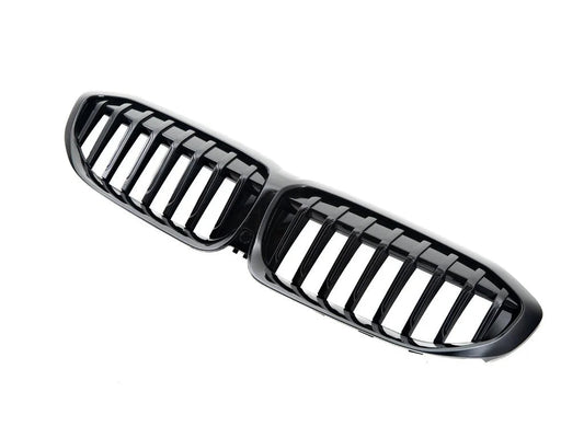 AutoTecknic G20 3-Series Painted Black Front Grille-Exterior-Silicon Valley Bimmer