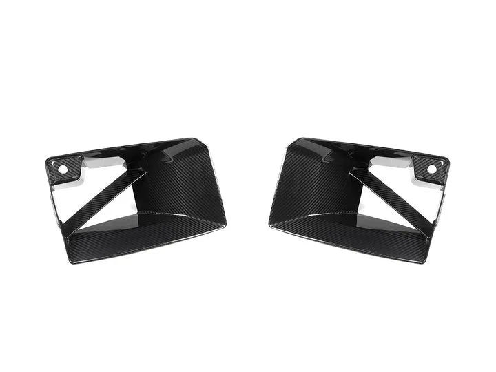 AutoTecknic G87 M2 Dry Carbon Front Air Inlet Trim Set-Exterior-Silicon Valley Bimmer