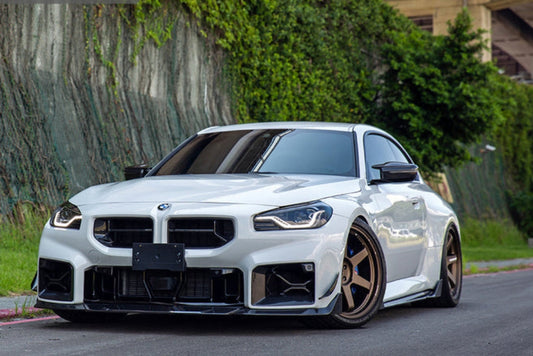 AutoTecknic G87 M2 Dry Carbon Podium Front Lip Set-Exterior-Silicon Valley Bimmer