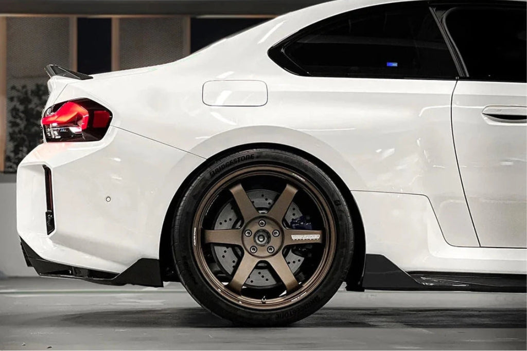 AutoTecknic G87 M2 Dry Carbon Rear Splitter Set-Exterior-Silicon Valley Bimmer