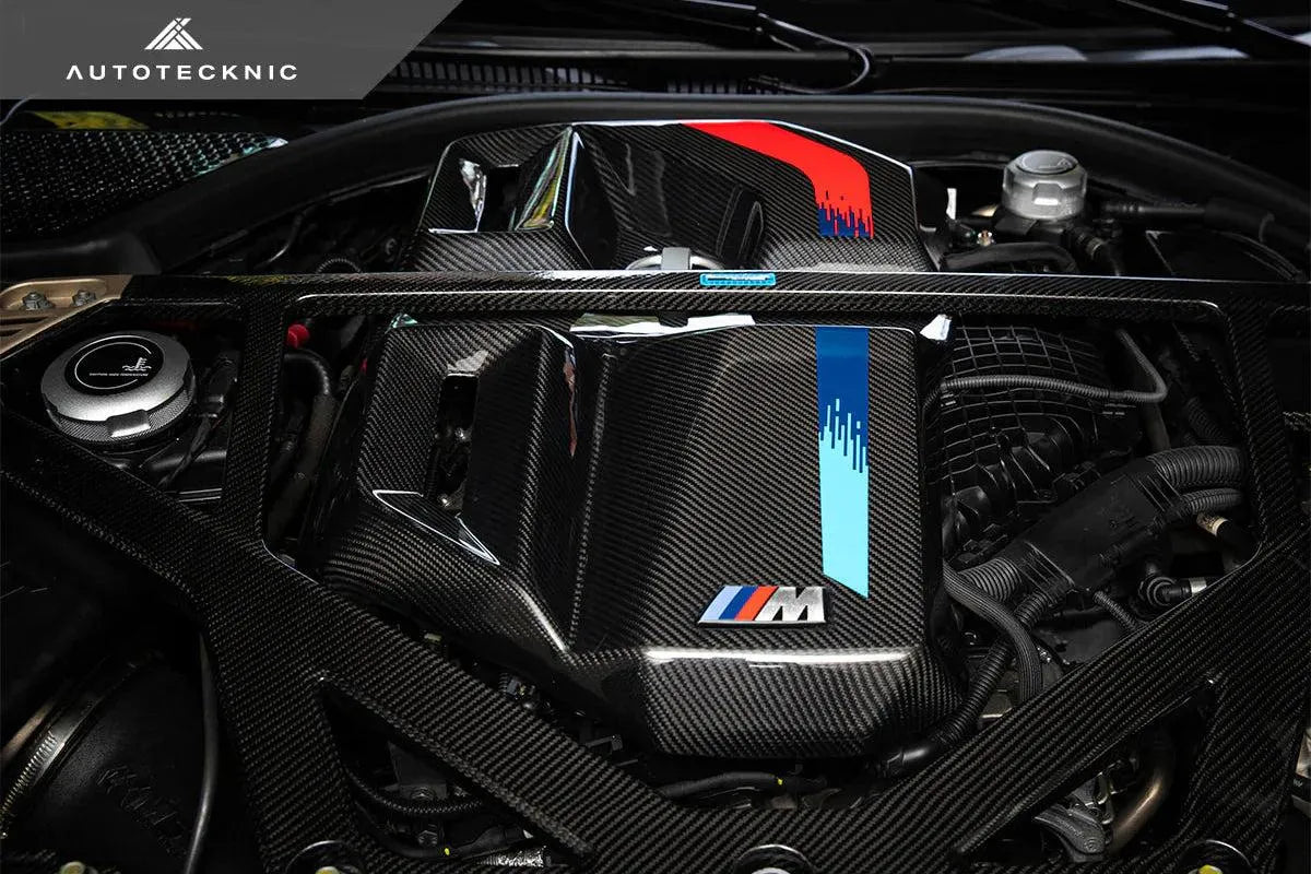AutoTecknic G8X M2 / M3 / M4 Dry Carbon Engine Cover - V2-Exterior-Silicon Valley Bimmer