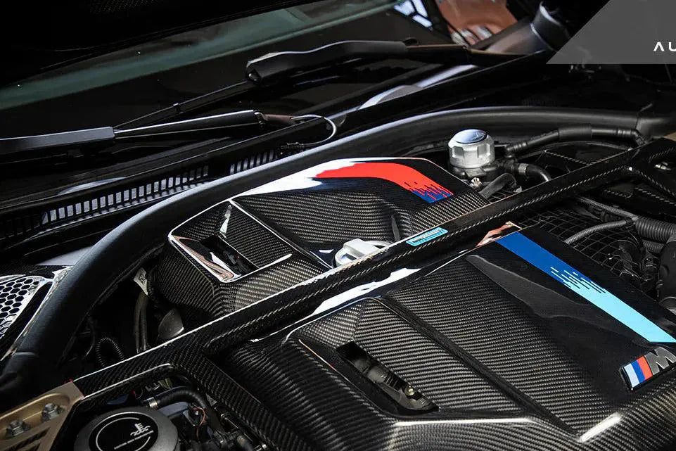 AutoTecknic G8X M2 / M3 / M4 Dry Carbon Engine Cover - V2-Exterior-Silicon Valley Bimmer