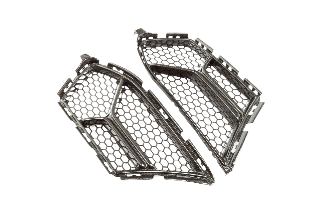 AutoTecknic G8X M3 / M4 Dry Carbon Corsa Front Bumper Lower Vent Set-Exterior-Silicon Valley Bimmer