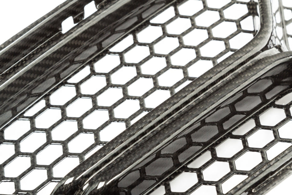 AutoTecknic G8X M3 / M4 Dry Carbon Corsa Front Bumper Lower Vent Set-Exterior-Silicon Valley Bimmer