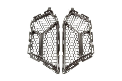 AutoTecknic G8X M3 / M4 Dry Carbon Corsa Front Bumper Lower Vent Set-Exterior-Silicon Valley Bimmer