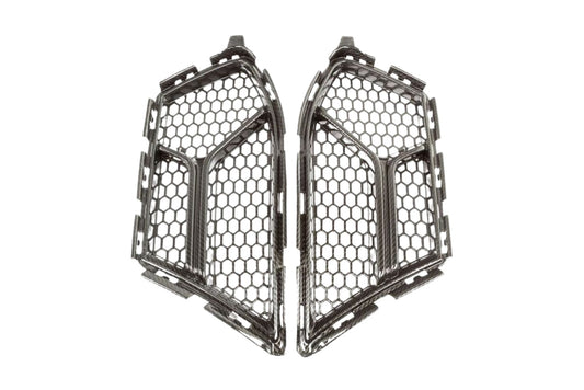 AutoTecknic G8X M3 / M4 Dry Carbon Corsa Front Bumper Lower Vent Set-Exterior-Silicon Valley Bimmer