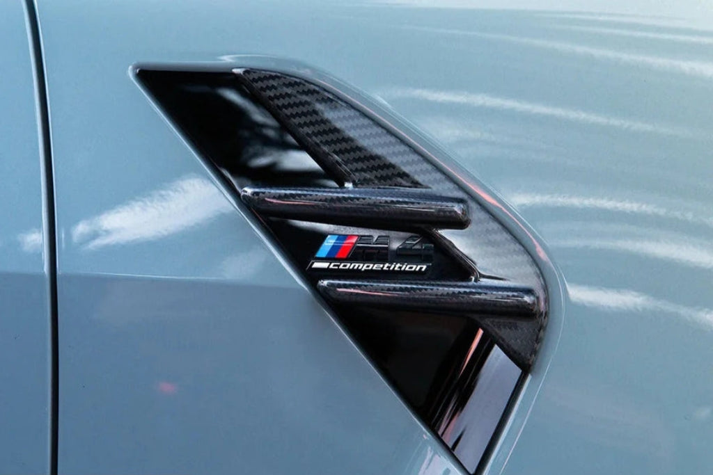 AutoTecknic G8X M3 / M4 Dry Carbon Fiber Fender Trim Set-Exterior-Silicon Valley Bimmer