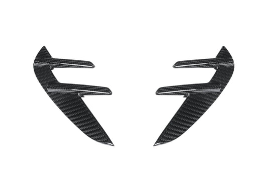 AutoTecknic G8X M3 / M4 Dry Carbon Fiber Fender Trim Set-Exterior-Silicon Valley Bimmer
