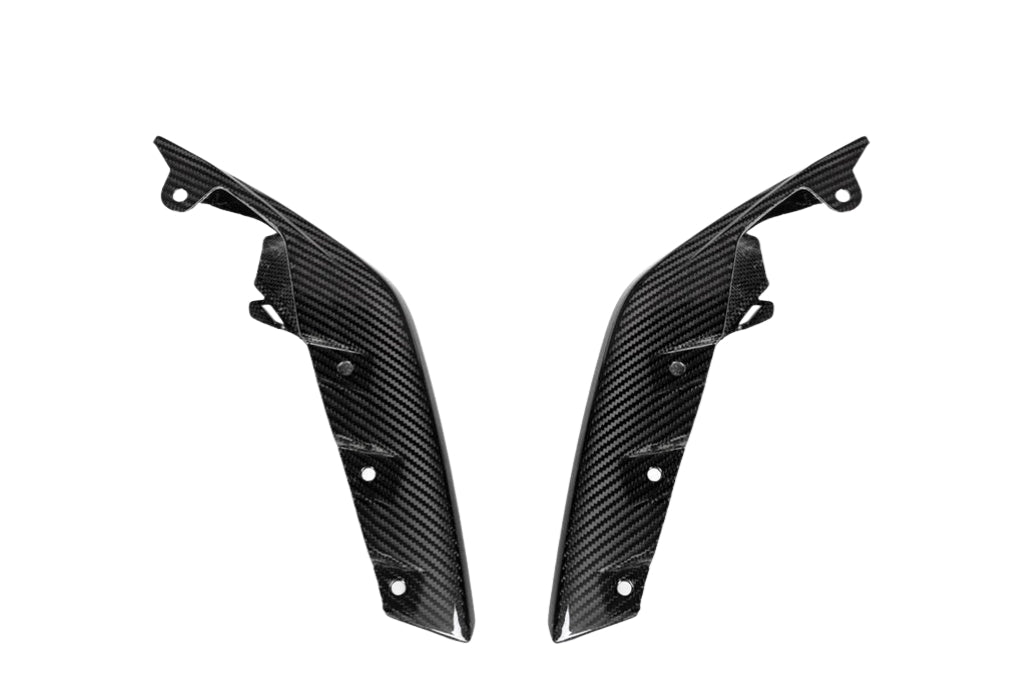 AutoTecknic G8X M3 / M4 Dry Carbon Front Aero Splitter Set-Exterior-Silicon Valley Bimmer
