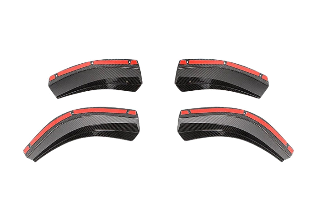 AutoTecknic G8X M3 / M4 Dry Carbon GT4 Bumper Canard Set-Exterior-Silicon Valley Bimmer