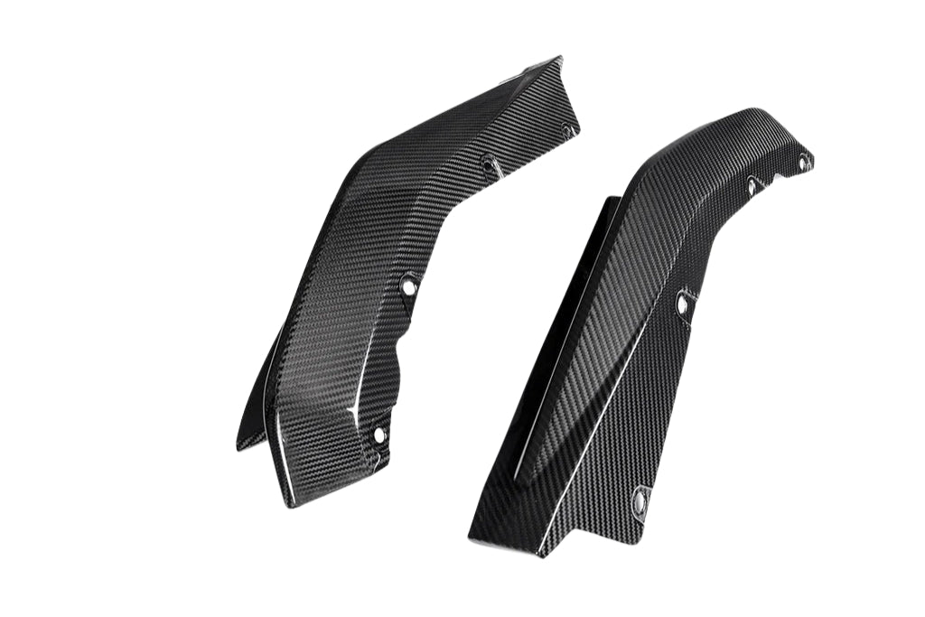 AutoTecknic G8X M3 / M4 Dry Carbon OEM-Spec Rear Splitter Set-Exterior-Silicon Valley Bimmer