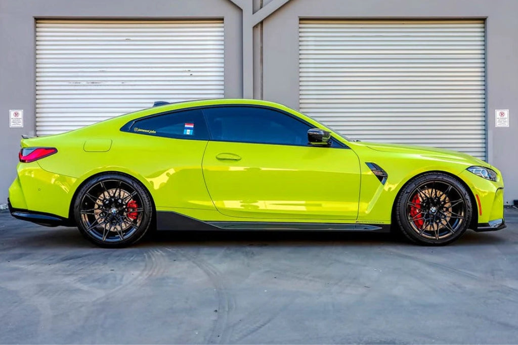 AutoTecknic G8X M3 / M4 Dry Carbon Performante Side Skirt Set-Exterior-Silicon Valley Bimmer