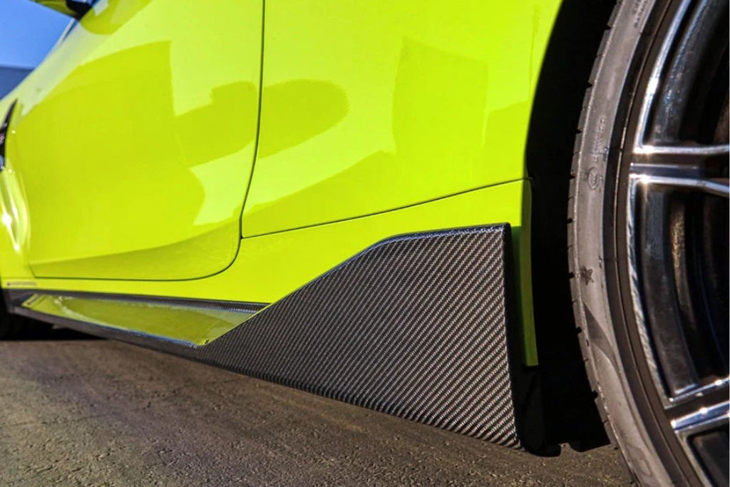 AutoTecknic G8X M3 / M4 Dry Carbon Performante Side Skirt Set-Exterior-Silicon Valley Bimmer