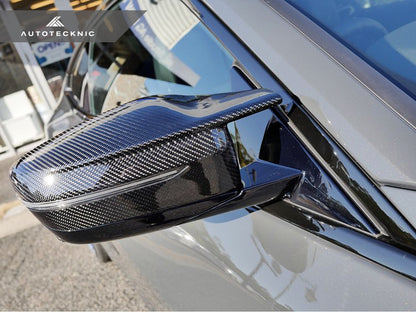 AutoTecknic G8X Style M-Inspired Mirror Covers - G20 3-Series | G22 4-Series-Exterior-Silicon Valley Bimmer
