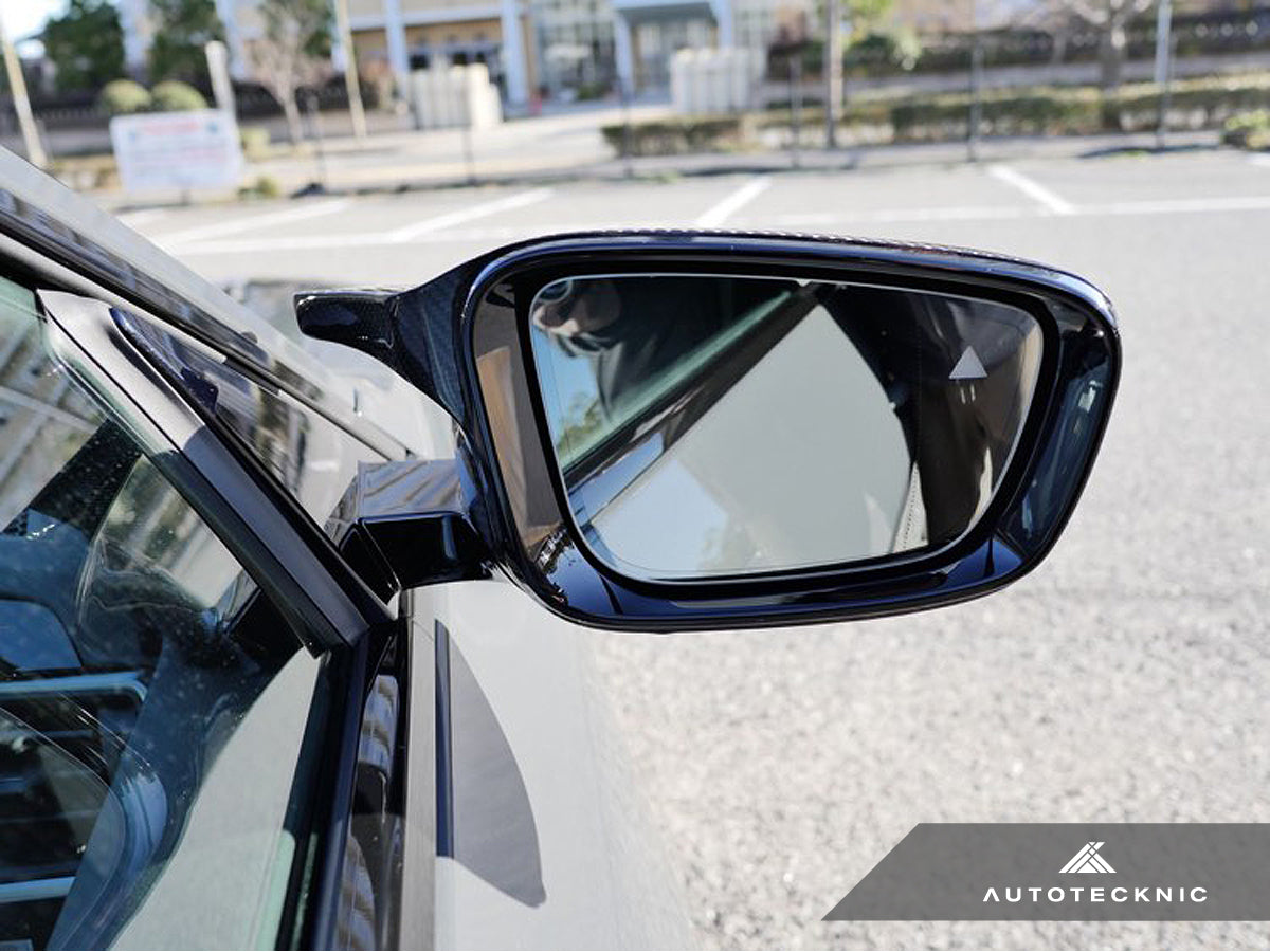 AutoTecknic G8X Style M-Inspired Mirror Covers - G20 3-Series | G22 4-Series-Exterior-Silicon Valley Bimmer