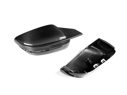 AutoTecknic G8X Style M-Inspired Version II Dry Carbon Mirror Covers - G20 3-Series | G22/ G26 4-Series-Exterior-Silicon Valley Bimmer