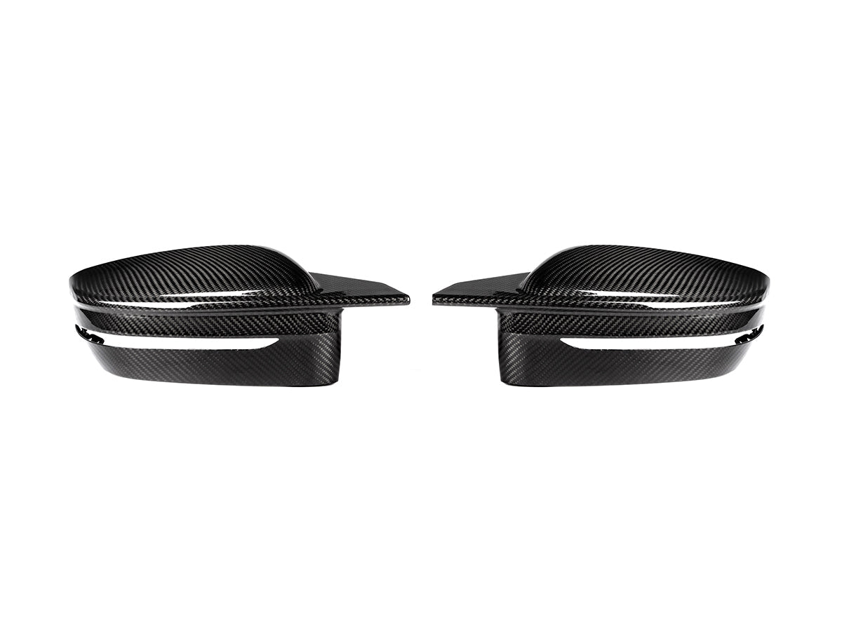 AutoTecknic G8X Style M-Inspired Version II Dry Carbon Mirror Covers - G20 3-Series | G22/ G26 4-Series-Exterior-Silicon Valley Bimmer