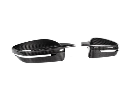 AutoTecknic G8X Style M-Inspired Version II Dry Carbon Mirror Covers - G30 5-Series