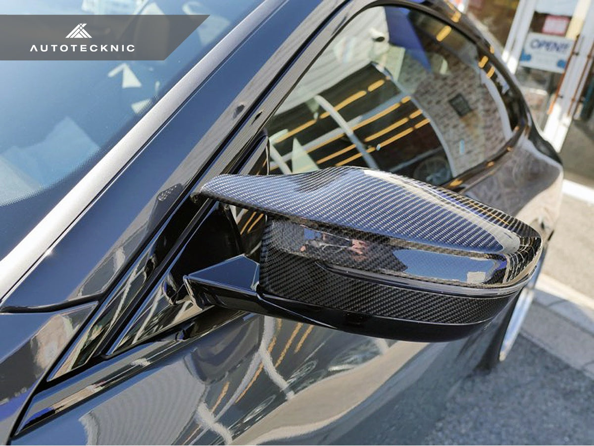 AutoTecknic G8X Style M-Inspired Version II Dry Carbon Mirror Covers - G42 2-Series-Exterior-Silicon Valley Bimmer