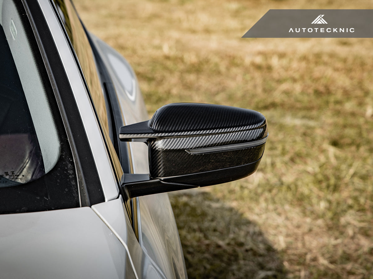 AutoTecknic G8X Style M-Inspired Version II Dry Carbon Mirror Covers - G42 2-Series-Exterior-Silicon Valley Bimmer