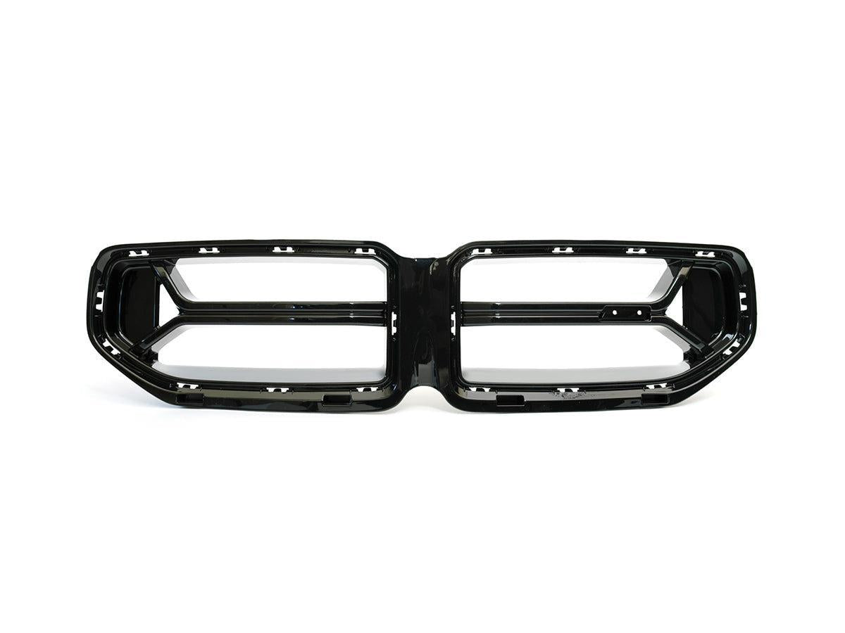 AutoTecknic Gloss Black Corsa Front Grille - G87 M2-Exterior-Silicon Valley Bimmer