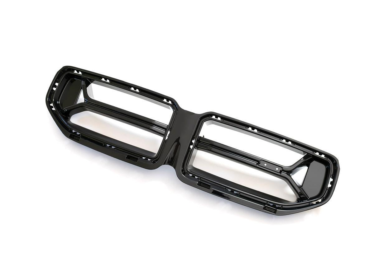 AutoTecknic Gloss Black Corsa Front Grille - G87 M2-Exterior-Silicon Valley Bimmer