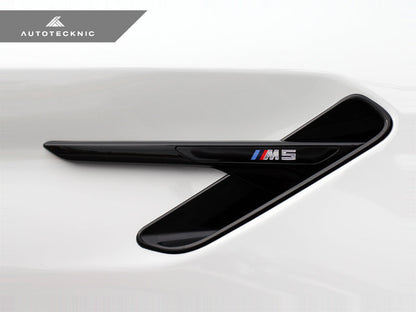 AutoTecknic Gloss Black Fender Trim Set - F90 M5-Exterior-Silicon Valley Bimmer
