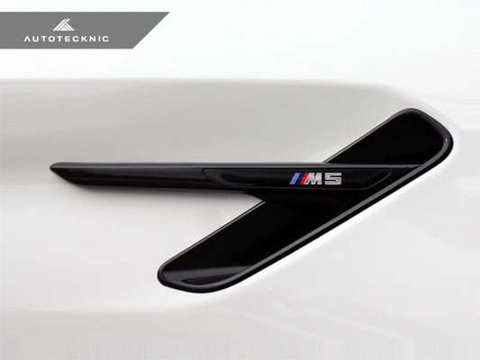AutoTecknic Gloss Black Fender Trim Set - F90 M5-Exterior-Silicon Valley Bimmer