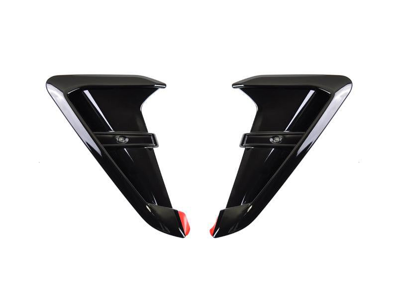AutoTecknic Gloss Black Fender Trim Set - F97 X3M | F98 X4M | G01 X3 | G02 X4-Exterior-Silicon Valley Bimmer
