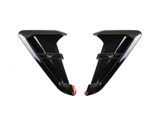 AutoTecknic Gloss Black Fender Trim Set - F97 X3M | F98 X4M | G01 X3 | G02 X4-Exterior-Silicon Valley Bimmer