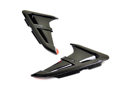 AutoTecknic Gloss Black Fender Trim Set - F97 X3M | F98 X4M | G01 X3 | G02 X4-Exterior-Silicon Valley Bimmer