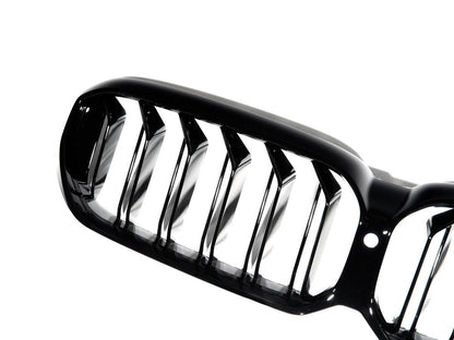 AutoTecknic Gloss Black Front Grille - F90 M5 LCI | G30 5-Series LCI-Exterior-Silicon Valley Bimmer