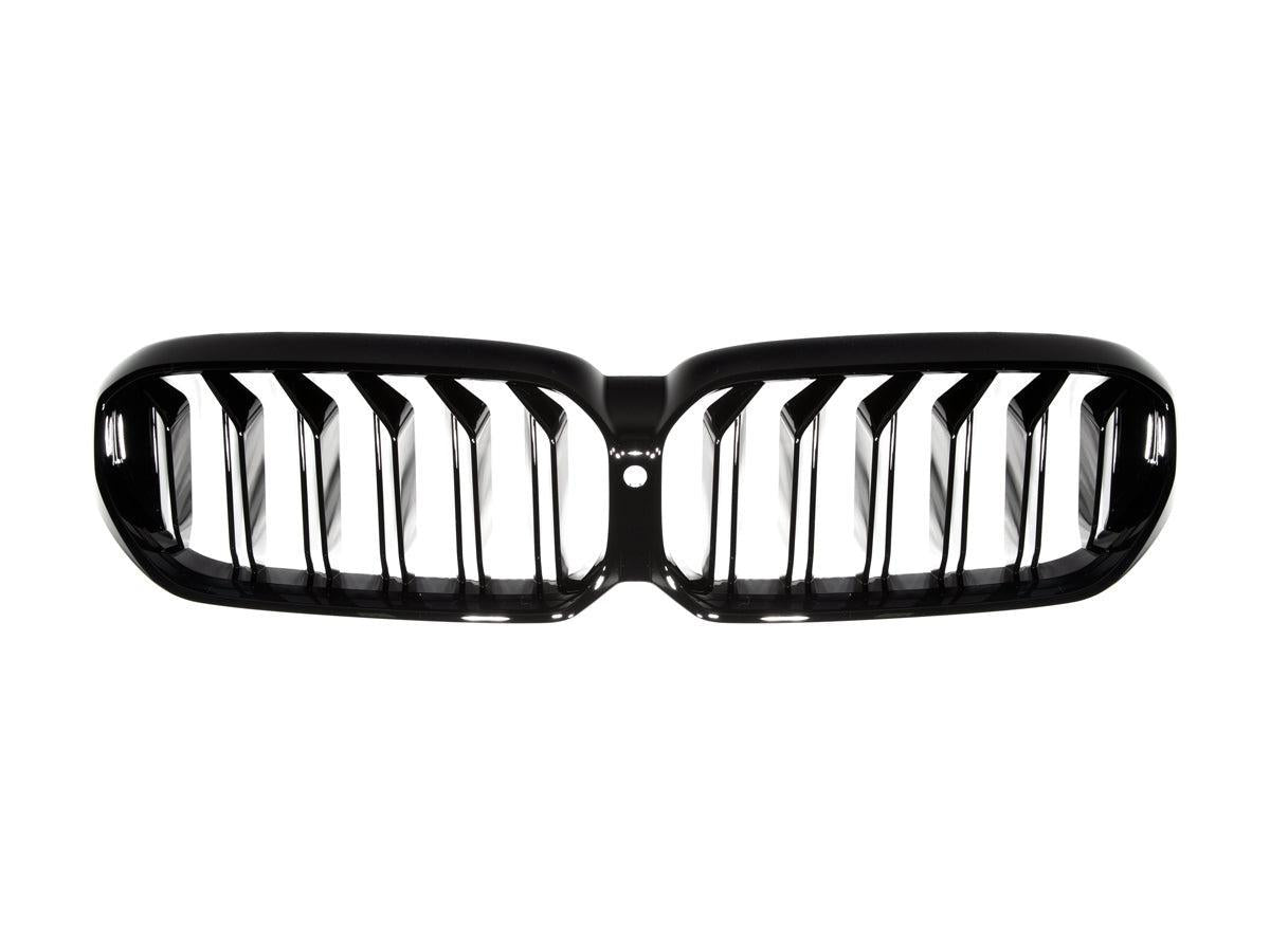 AutoTecknic Gloss Black Front Grille - F90 M5 LCI | G30 5-Series LCI-Exterior-Silicon Valley Bimmer