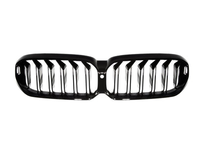 AutoTecknic Gloss Black Front Grille - F90 M5 LCI | G30 5-Series LCI-Exterior-Silicon Valley Bimmer