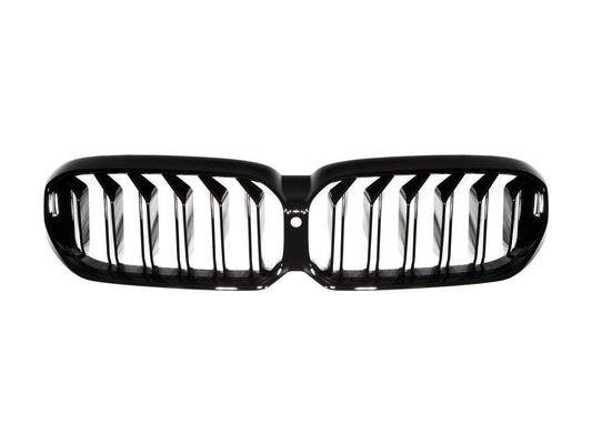 AutoTecknic Gloss Black Front Grille - F90 M5 LCI | G30 5-Series LCI-Exterior-Silicon Valley Bimmer