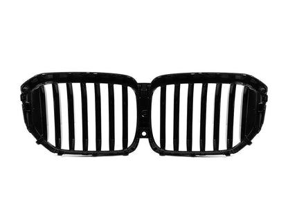 AutoTecknic Gloss Black Front Grille - G05 X5 LCI-Exterior-Silicon Valley Bimmer