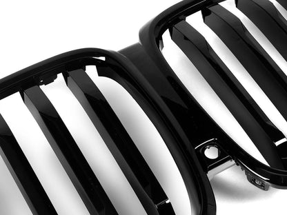 AutoTecknic Gloss Black Front Grille - G05 X5 LCI-Exterior-Silicon Valley Bimmer