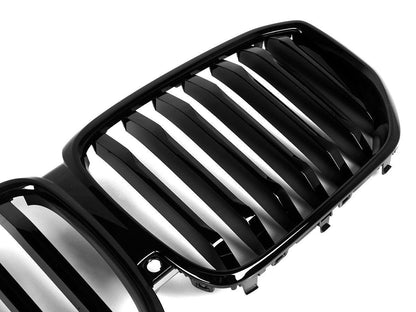 AutoTecknic Gloss Black Front Grille - G05 X5 LCI-Exterior-Silicon Valley Bimmer
