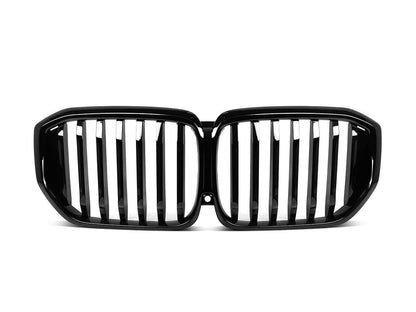 AutoTecknic Gloss Black Front Grille - G05 X5 LCI-Exterior-Silicon Valley Bimmer